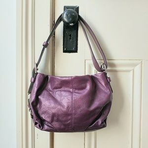 Coach purple purse